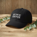 Big Fan of Coffee Embroidered Dad Cap