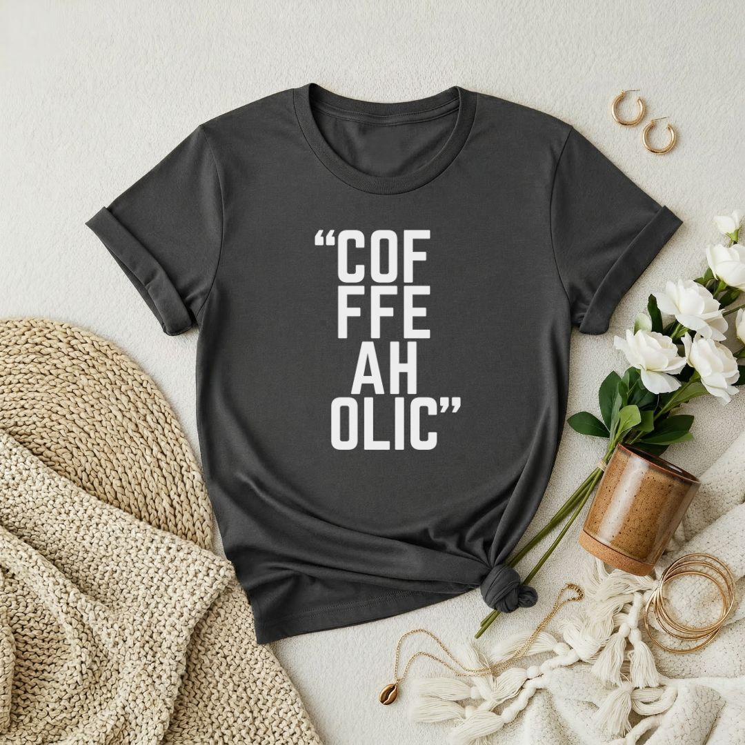 Coffeeaholic Premium T-Shirt