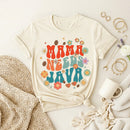 Floral Mama Premium T‑Shirt