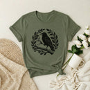 Caffeinated Crow Premium T-Shirt