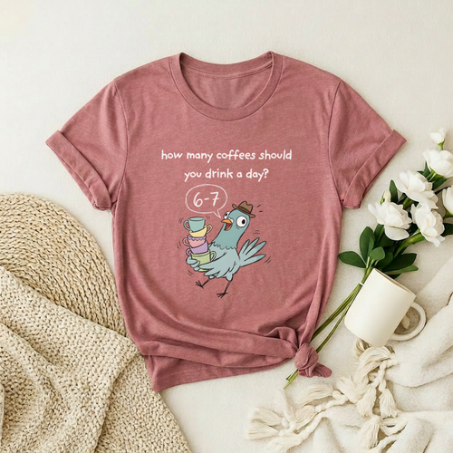 How Many Coffees Premium T-Shirt