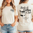 Books & Coffee Club Personalisable Premium T-Shirt