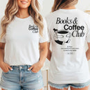 Books & Coffee Club Personalisable Premium T-Shirt