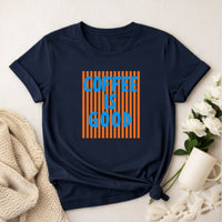 Retro Coffee Is Good Premium T-Shirt