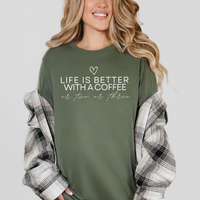 Life Is Better With Coffee Premium T-Shirt