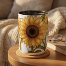 Sunflower Stained Glass Mug