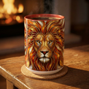 Majestic Lion Stained Glass Mug