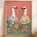 Goose Coffee Date Poster