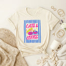 Cats & Coffee Chaos Premium Tshirt