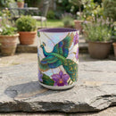 Flying Peacock Stained Glass Style Mug