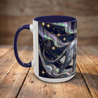 Celestial Lion Stained Glass Style Mug
