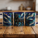 Celestial Cane Corso Stained Glass Style Mug