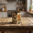 Regal Bulldog Stained Glass Style Mug