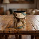 Warm Glow German Shorthaired Pointer Stained Glass Style Mug