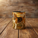 Blossom Beagle Stained Glass Style Mug