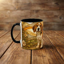 Blossom Beagle Stained Glass Style Mug