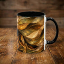 Golden German Shepherd Stained Glass Style Mug