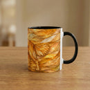 Golden Glow Golden Retriever Stained Glass Style Mug