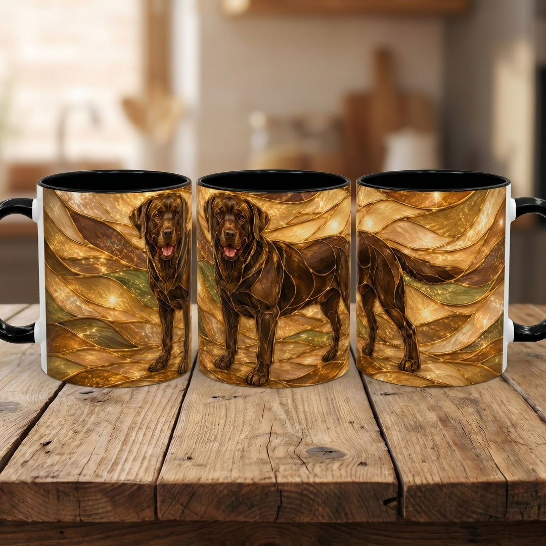 Dog Stained Glass Mug Collection