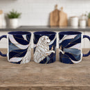 Faithful Friend Great Pyrenees Stained Glass Style Mug