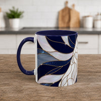 Faithful Friend Great Pyrenees Stained Glass Style Mug