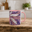 Rose Glow Staffordshire Bull Terrier Stained Glass Style Mug