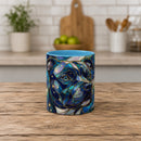 Celestial Staffy Stained Glass Style Mug