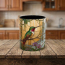 Tropical Hummingbird Stained Glass Style Mug
