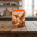 Honey Glow Hummingbird Stained Glass Style Mug
