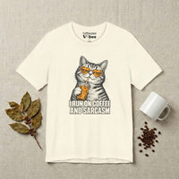 I Run On Coffee And Sarcasm Premium T-shirt