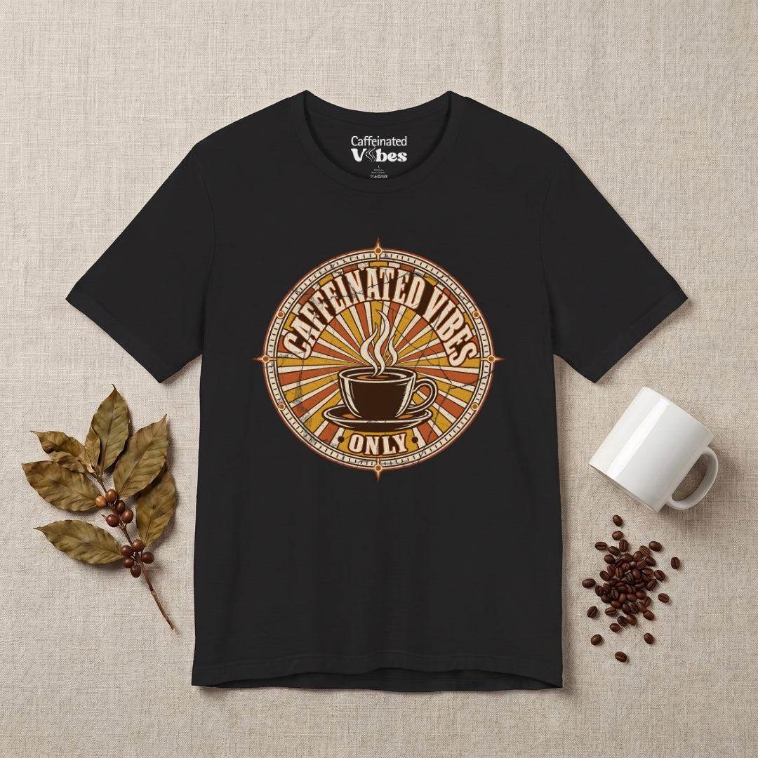 Caffeinated Vibes Only Premium T-shirt