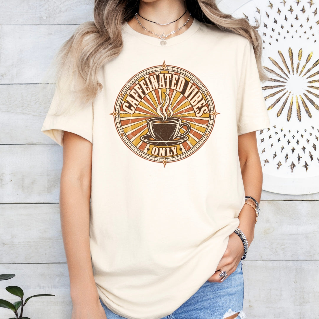 Caffeinated Vibes Only Premium T-shirt