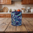 Aurora Howl Wolf Stained Glass Style Mug