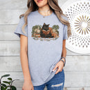 Coffee, Books And Quiet Mornings Premium T-shirt