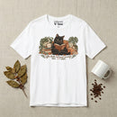 Coffee, Books And Quiet Mornings Premium T-shirt