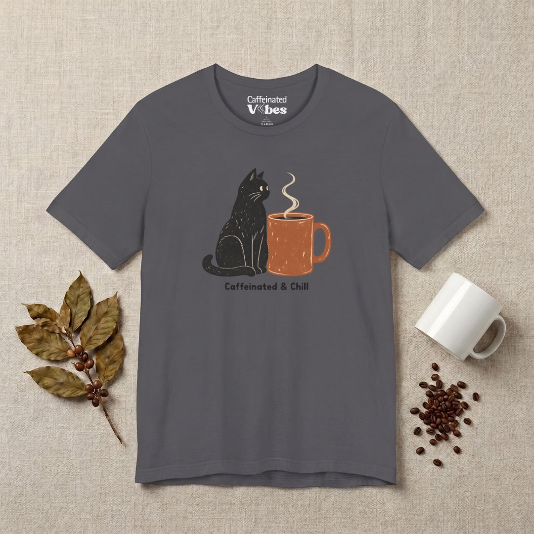 Caffeinated & Chill Premium T-Shirt