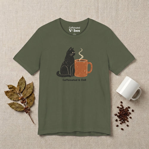 Caffeinated & Chill Premium T-Shirt