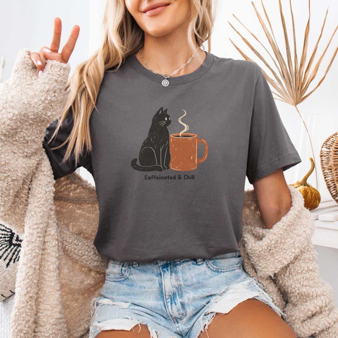 Caffeinated & Chill Premium T-Shirt