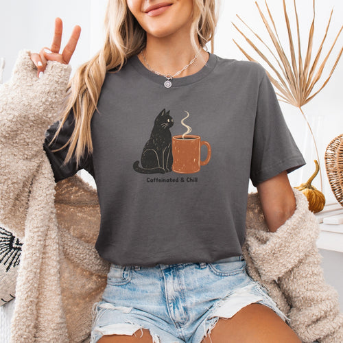 Caffeinated & Chill Premium T-Shirt