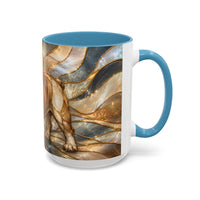 Regal Bulldog Stained Glass Style Mug