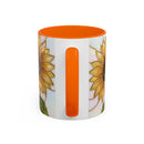 Sunflower Stained Glass Mug