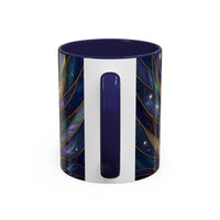 Moonlit Staffordshire Bull Terrier Stained Glass Style Mug