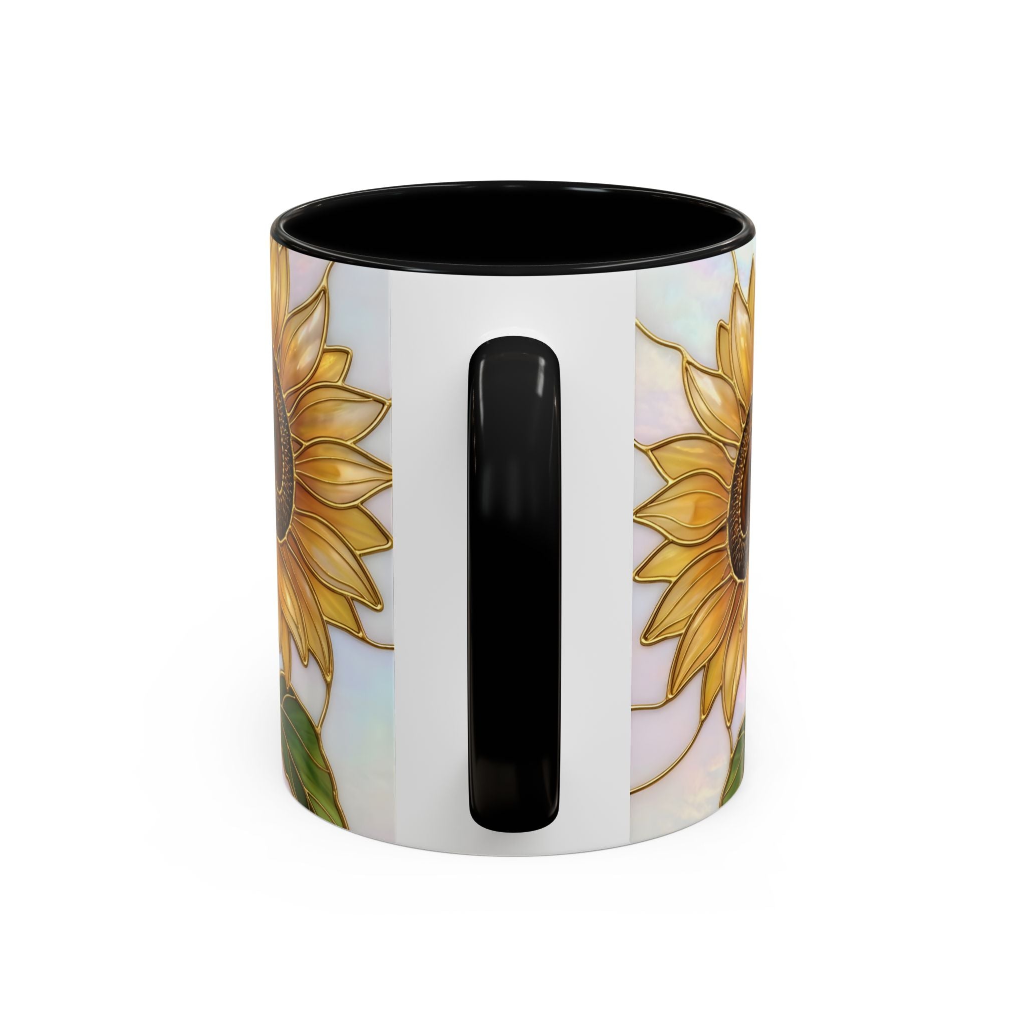 Sunflower Stained Glass Mug