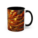 Thunder Tiger Stained Glass Style Mug