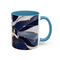 Faithful Friend Great Pyrenees Stained Glass Style Mug