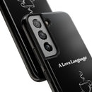 A Love Language Black Phone Case