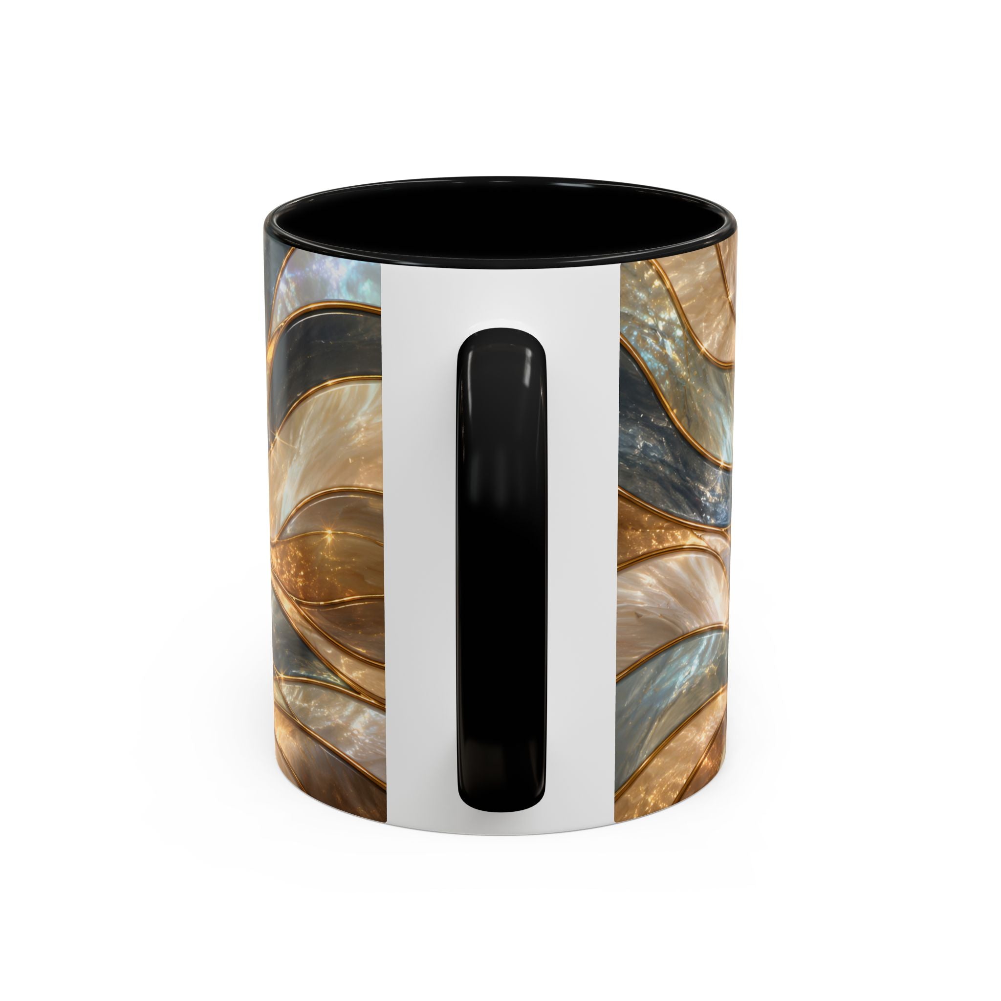 Regal Bulldog Stained Glass Style Mug