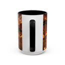Savannah Lion Stained Glass Style Mug