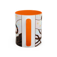 Midnight Tiger Stained Glass Style Mug