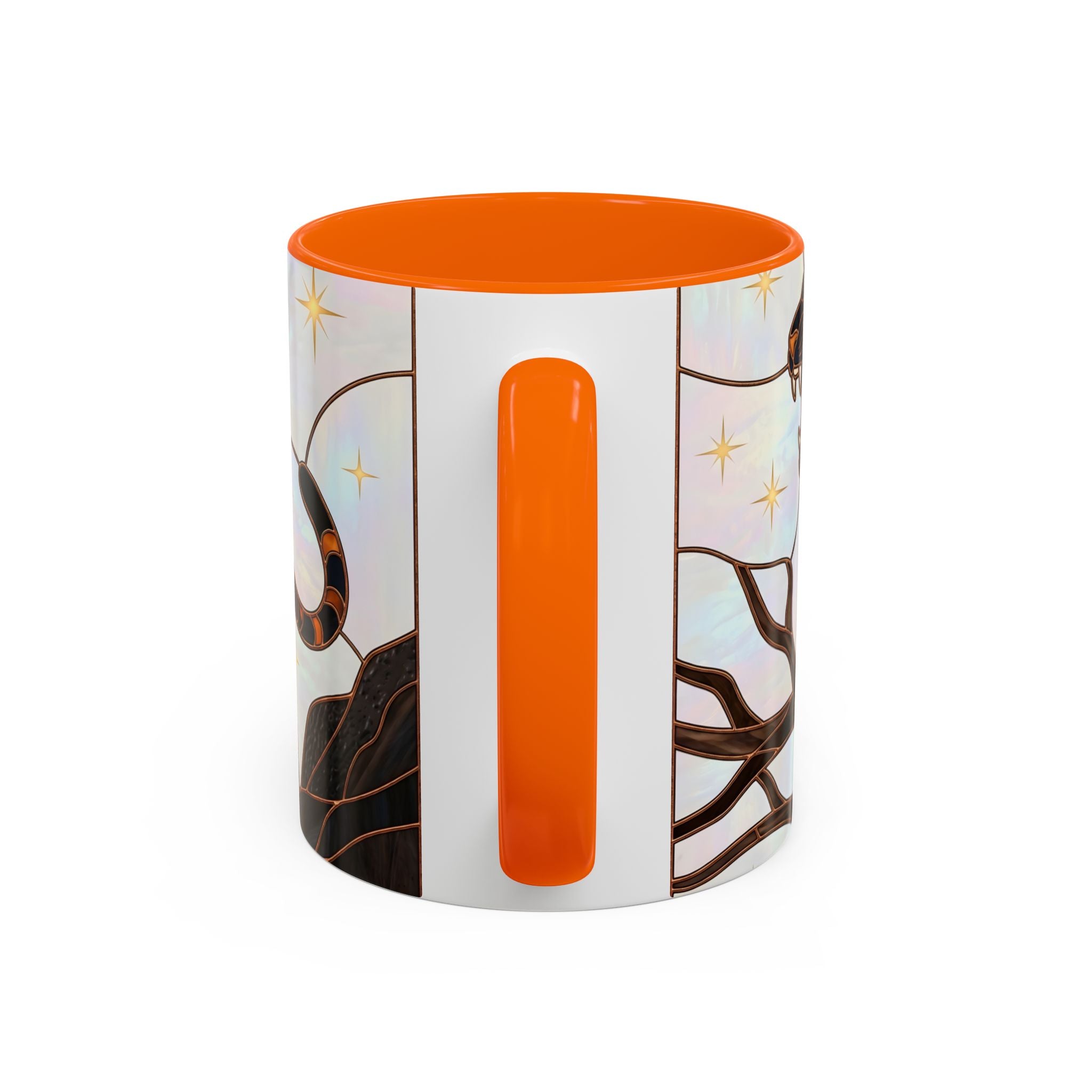 Midnight Tiger Stained Glass Style Mug